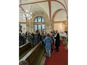 Krippenandacht mit Segnung der Kinder (Foto: Georg Smolarczyk)